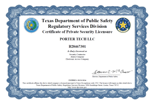 Texas-private-security-license